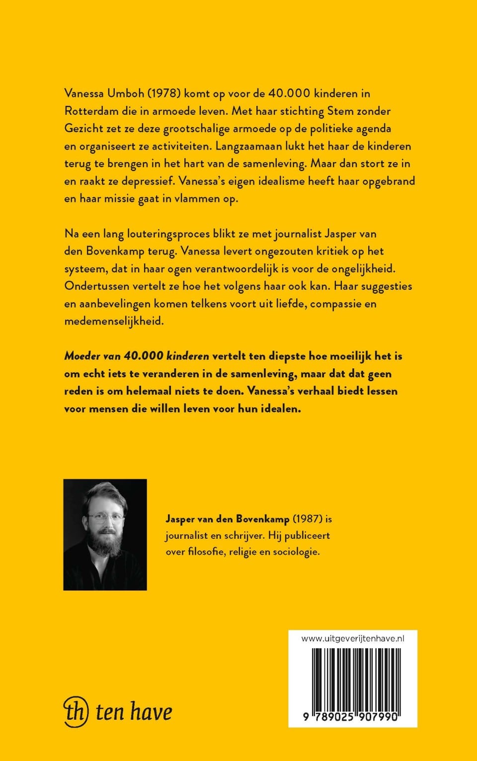 Moeder van 40.000 kinderenbackcover