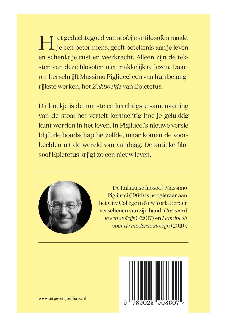 De stoïcijnse gids voor gelukbackcover