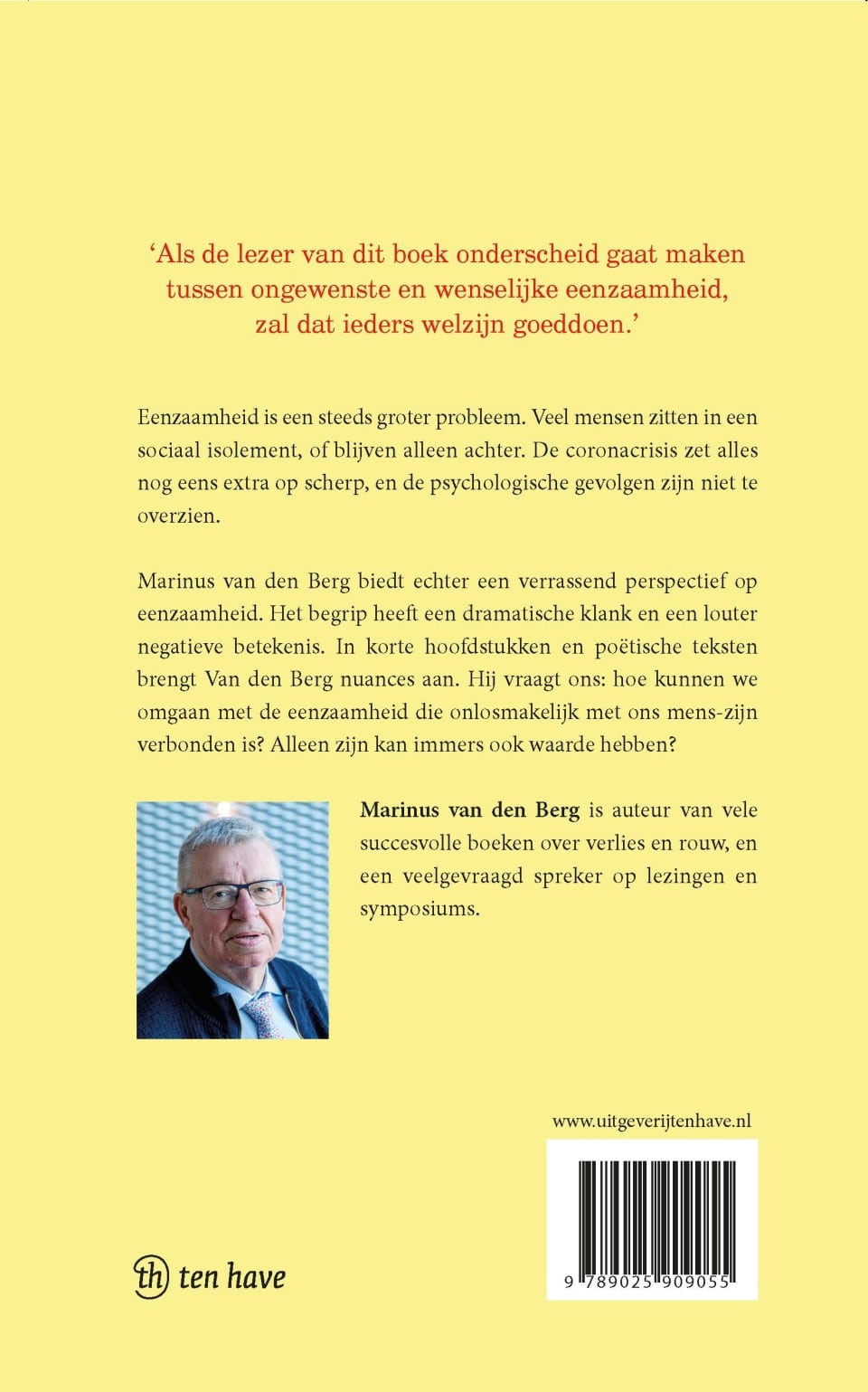 Ode aan de eenzaamheidbackcover