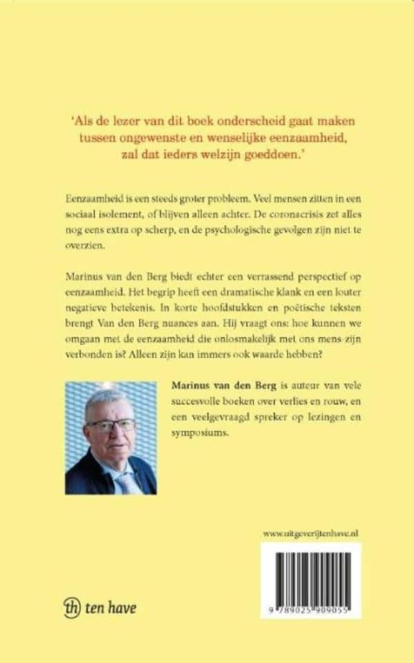 Ode aan de eenzaamheidbackcover