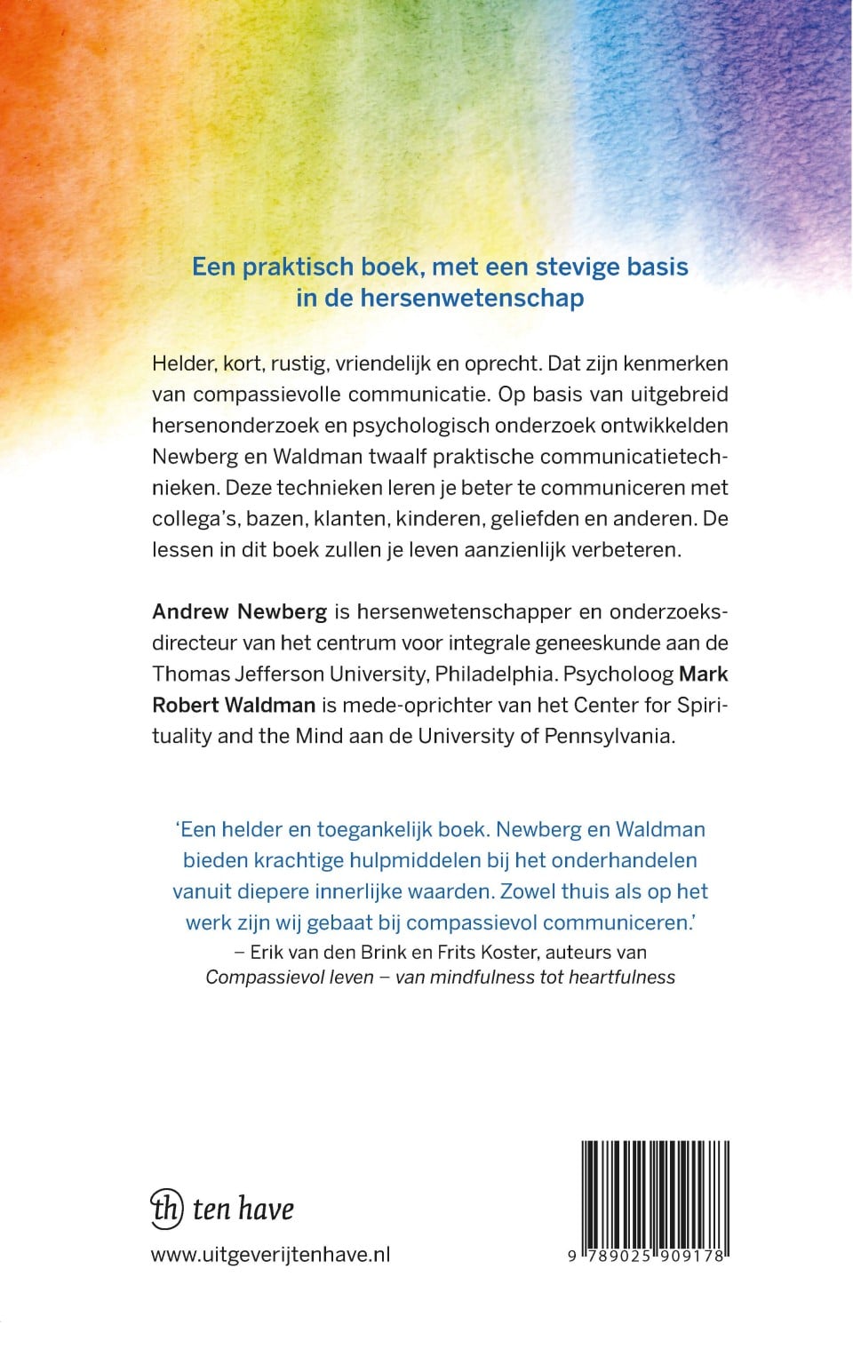 Compassievolle communicatiebackcover