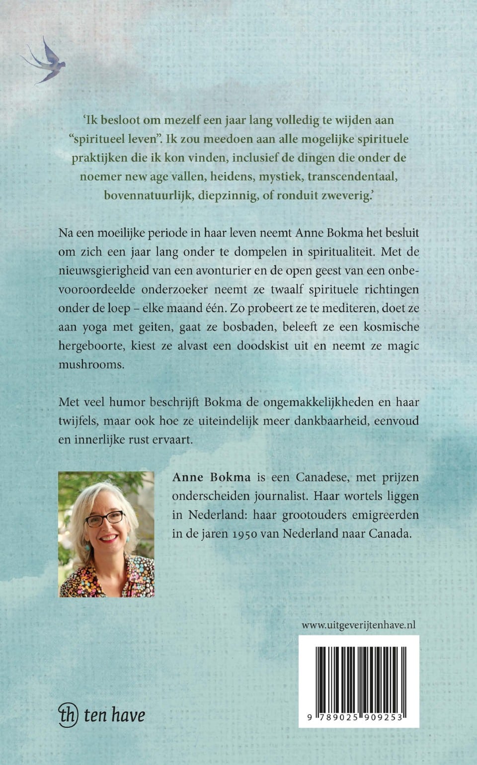 Het jaar waarin ik spiritueel probeerde te levenbackcover