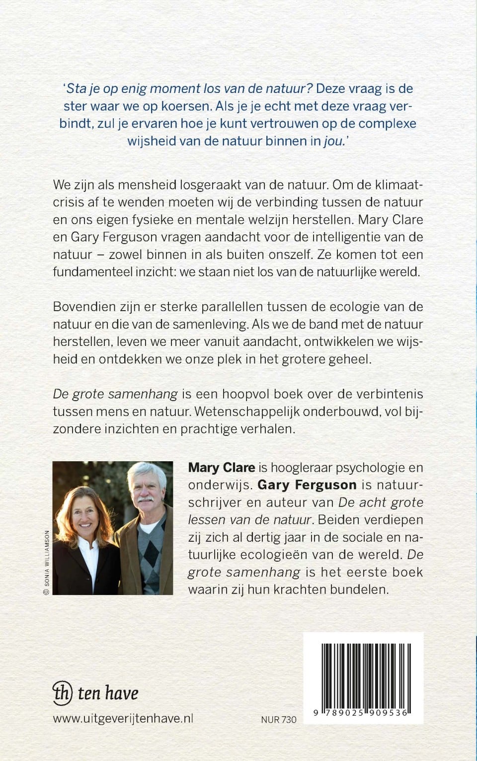 De grote samenhangbackcover