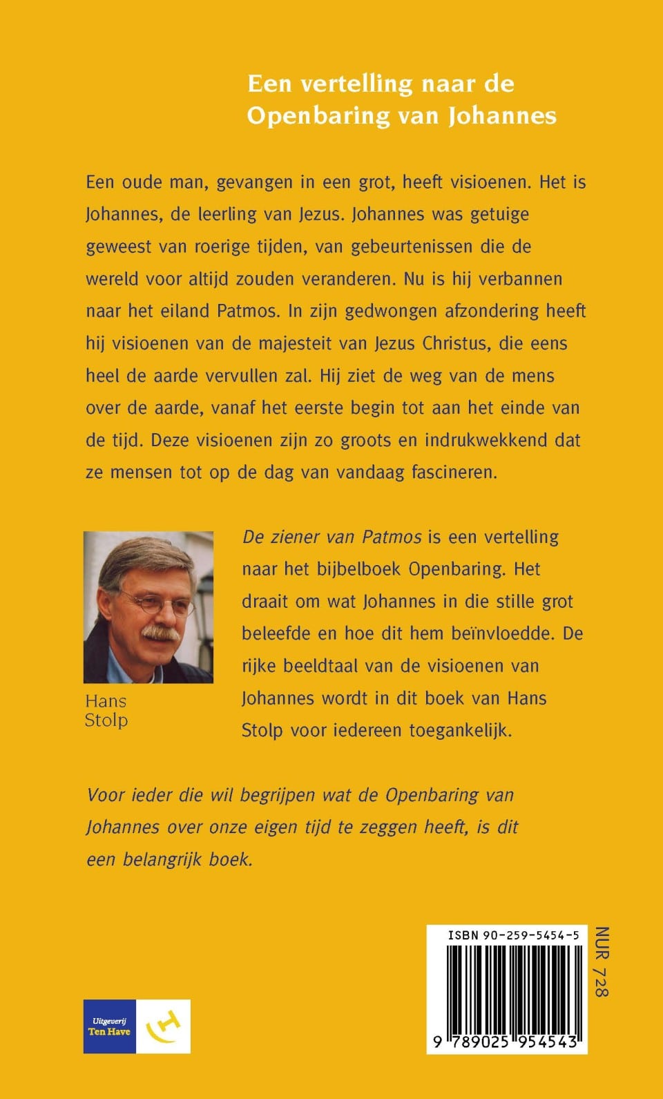 De ziener van Patmosbackcover