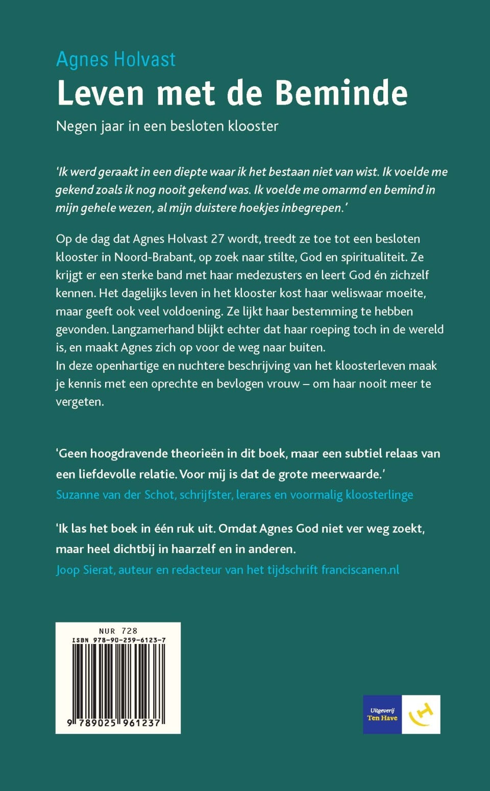 Leven met de bemindebackcover