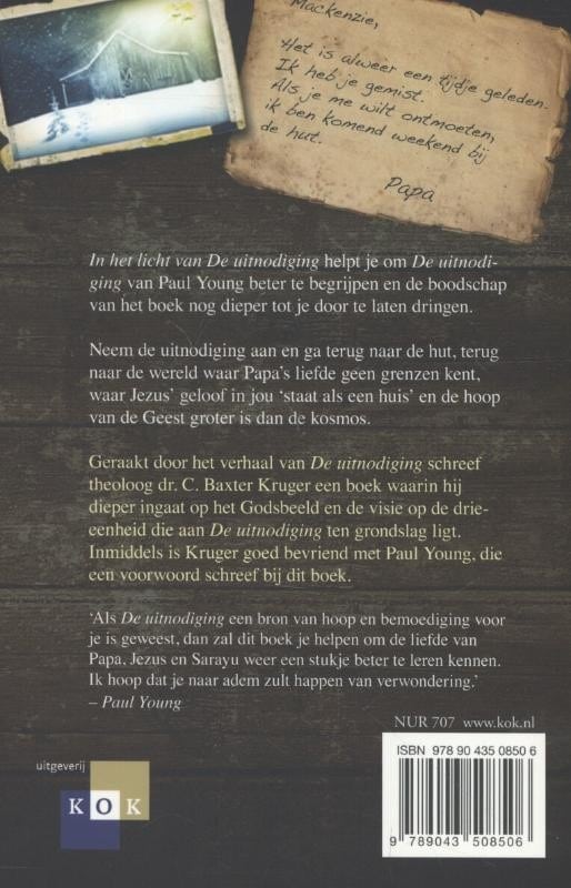 In het licht van De uitnodigingbackcover