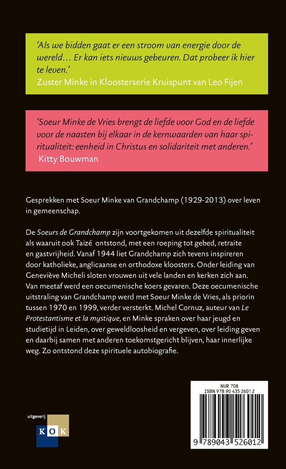 Zuster Minke van grandchampbackcover