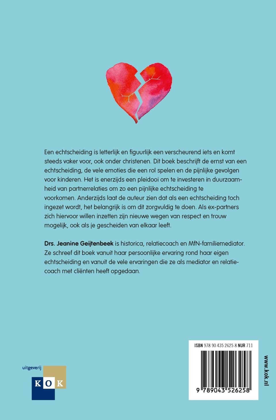 Als het leven ons scheidtbackcover