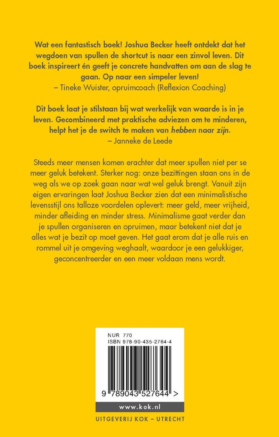 Meer door minderbackcover