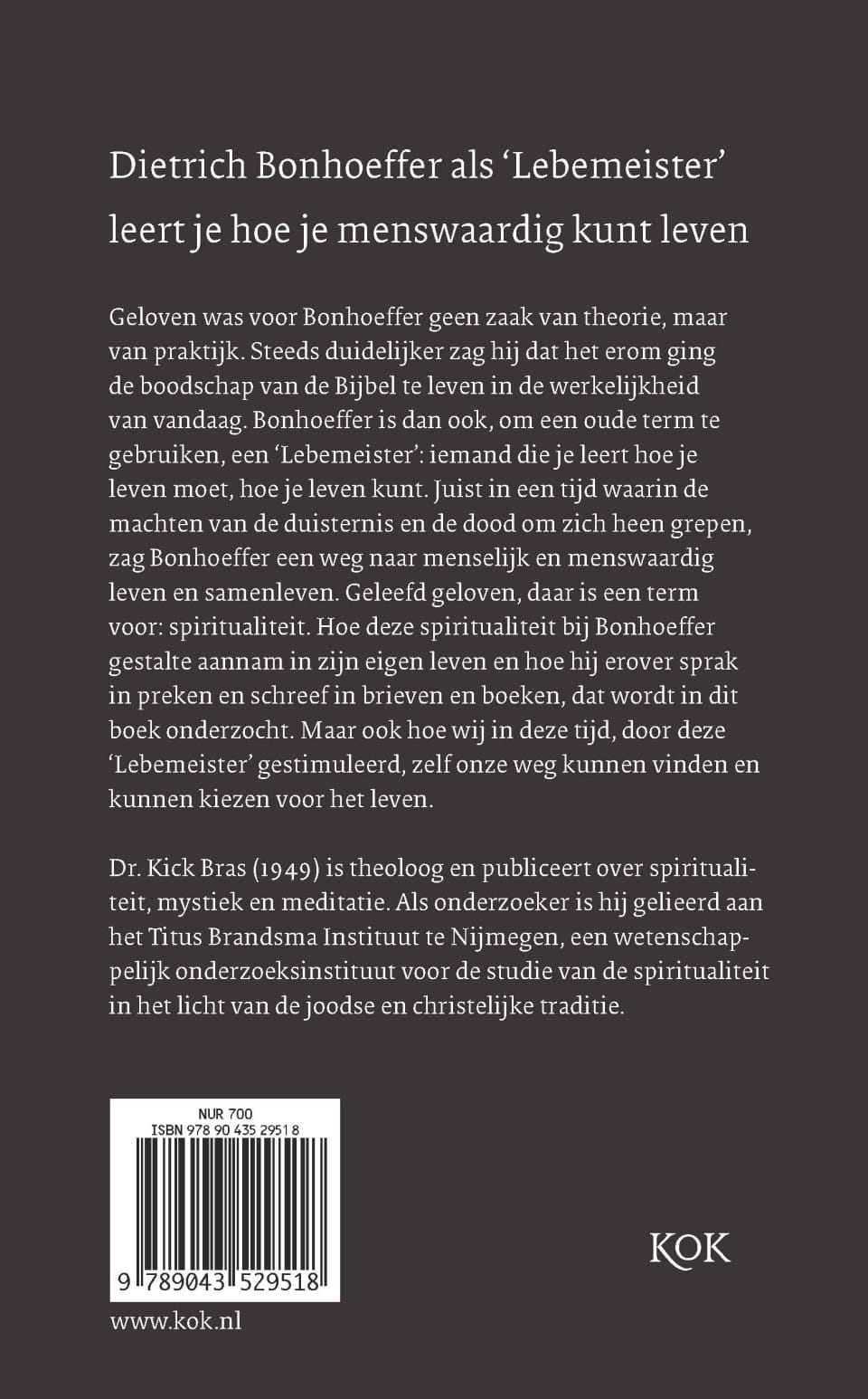 Voor het levenbackcover