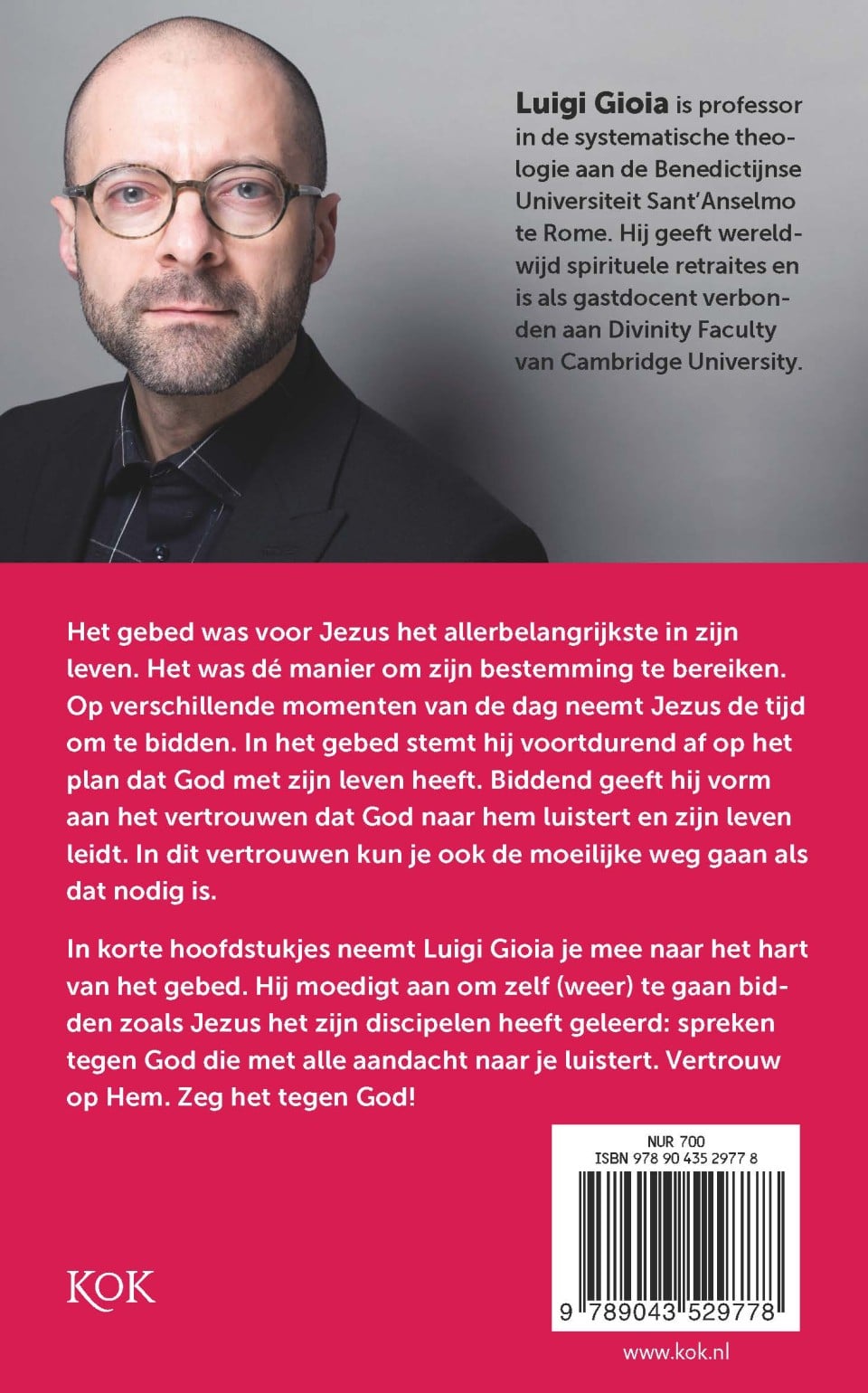 Zeg het tegen Godbackcover