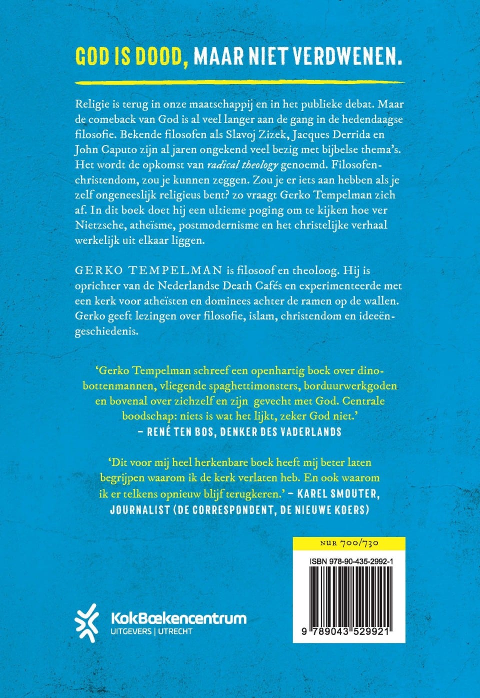 Ongeneeslijk religieusbackcover