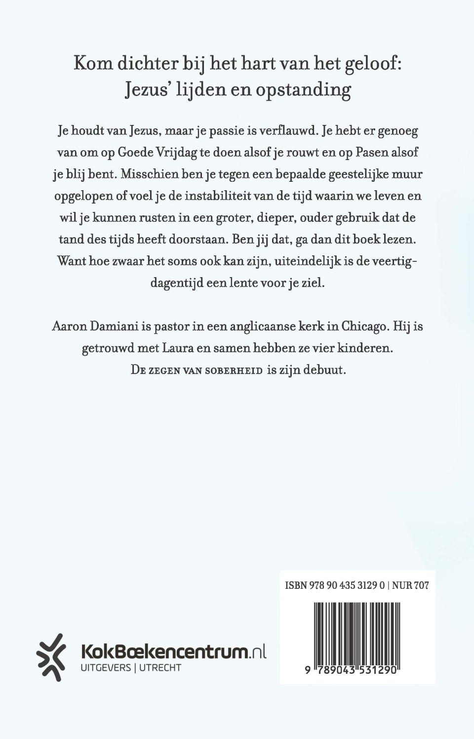 De zegen van soberheidbackcover