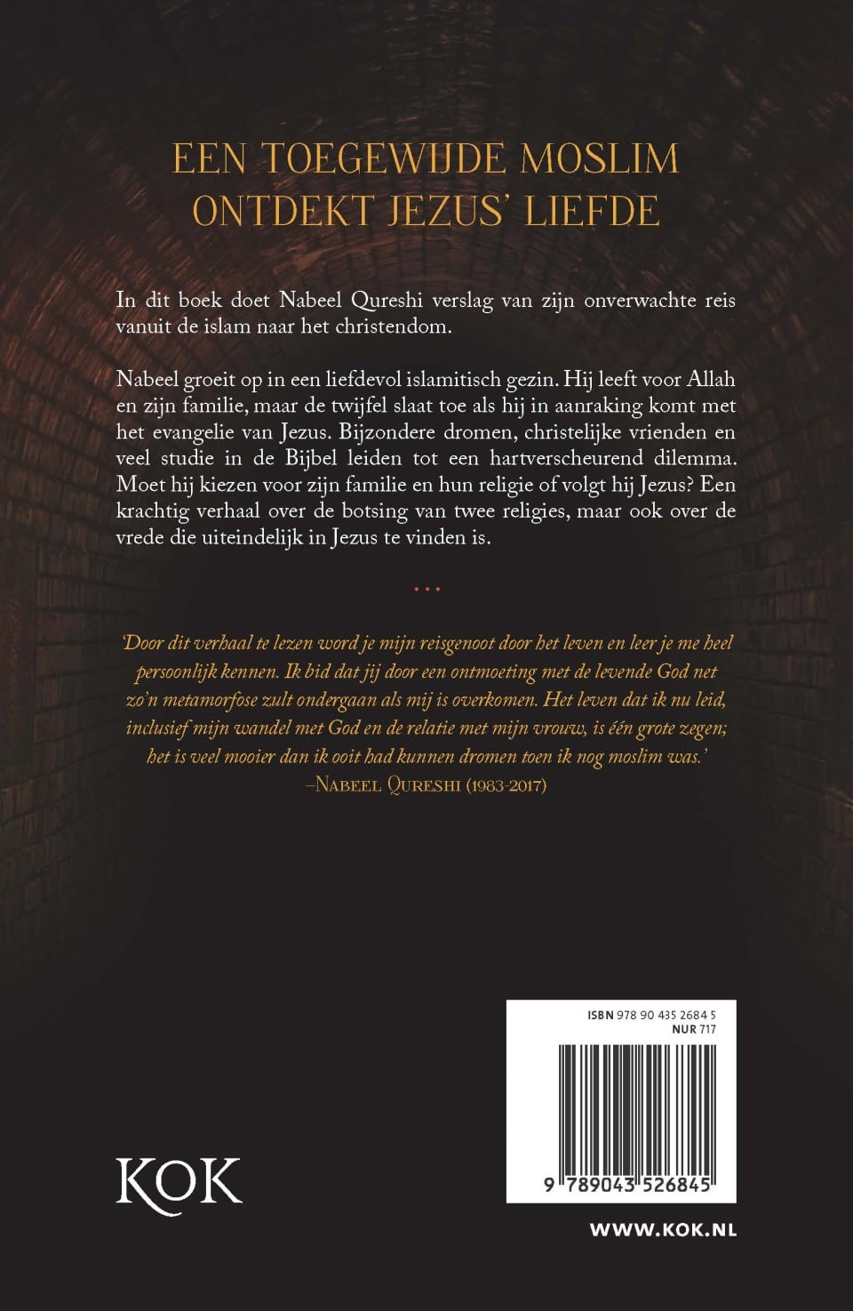Ik zocht Allah en vond Jezusbackcover