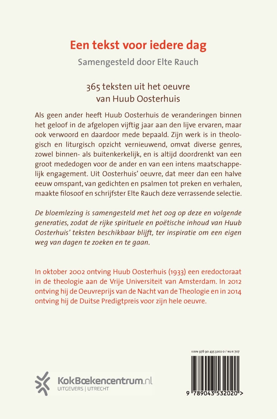Een weg van dagenbackcover