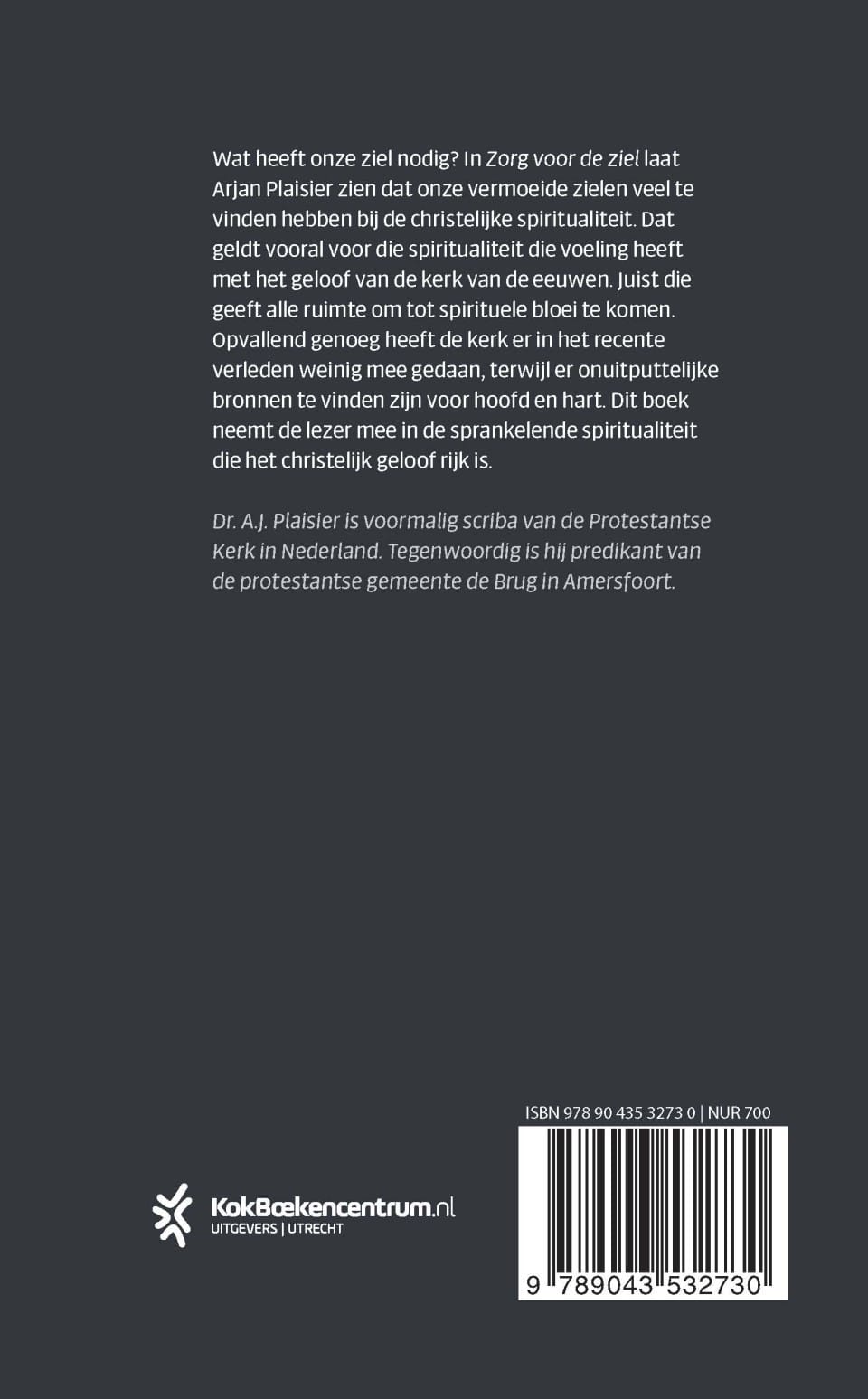 Zorg voor de zielbackcover