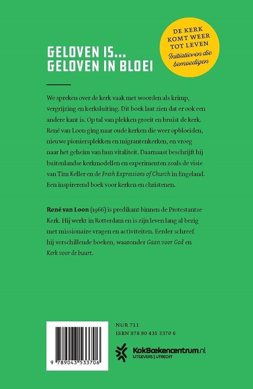 Lente in de kerkbackcover