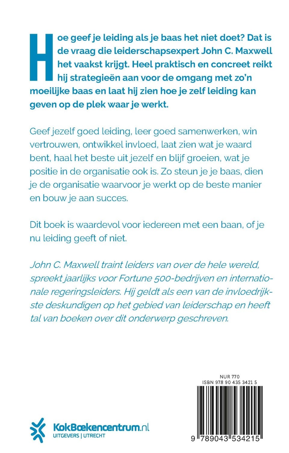 Zo geef je leiding als je baas het niet doetbackcover