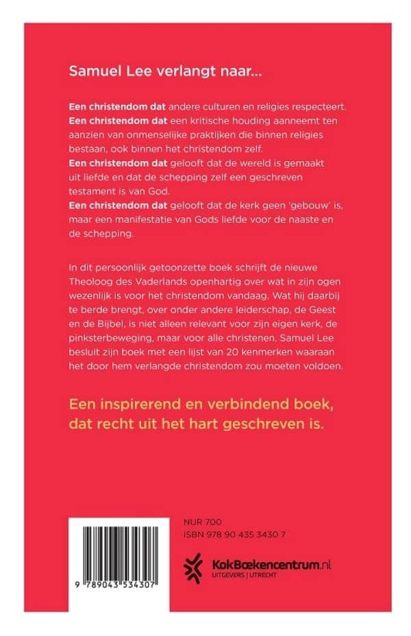 Verlangen naar een nieuw christendombackcover