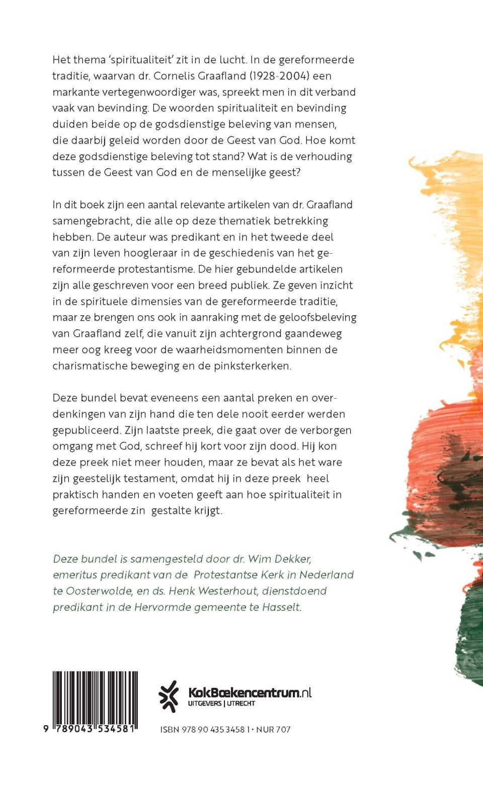 Geest en levenbackcover
