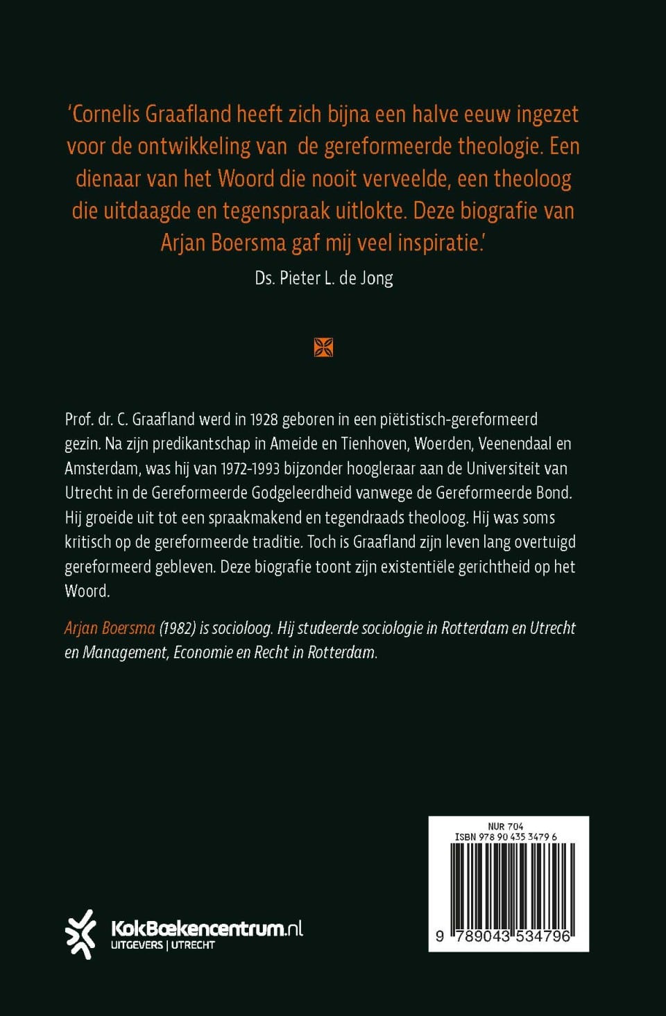 Tegendraads gereformeerdbackcover