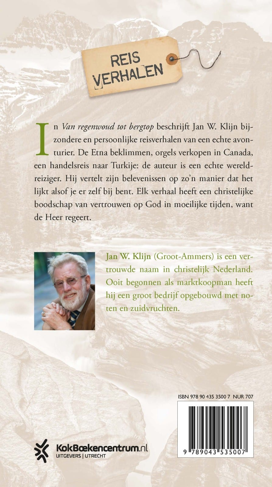 Van regenwoud tot bergtopbackcover