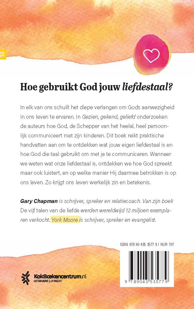 Gezien, gekend, geliefdbackcover
