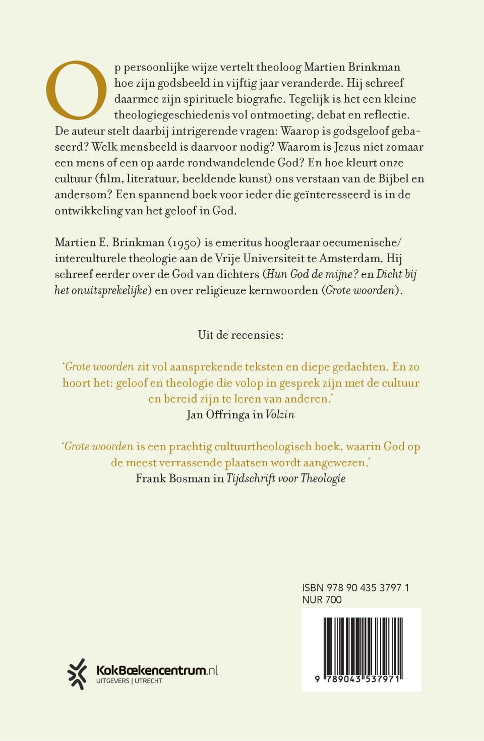Hoe mijn God veranderdebackcover