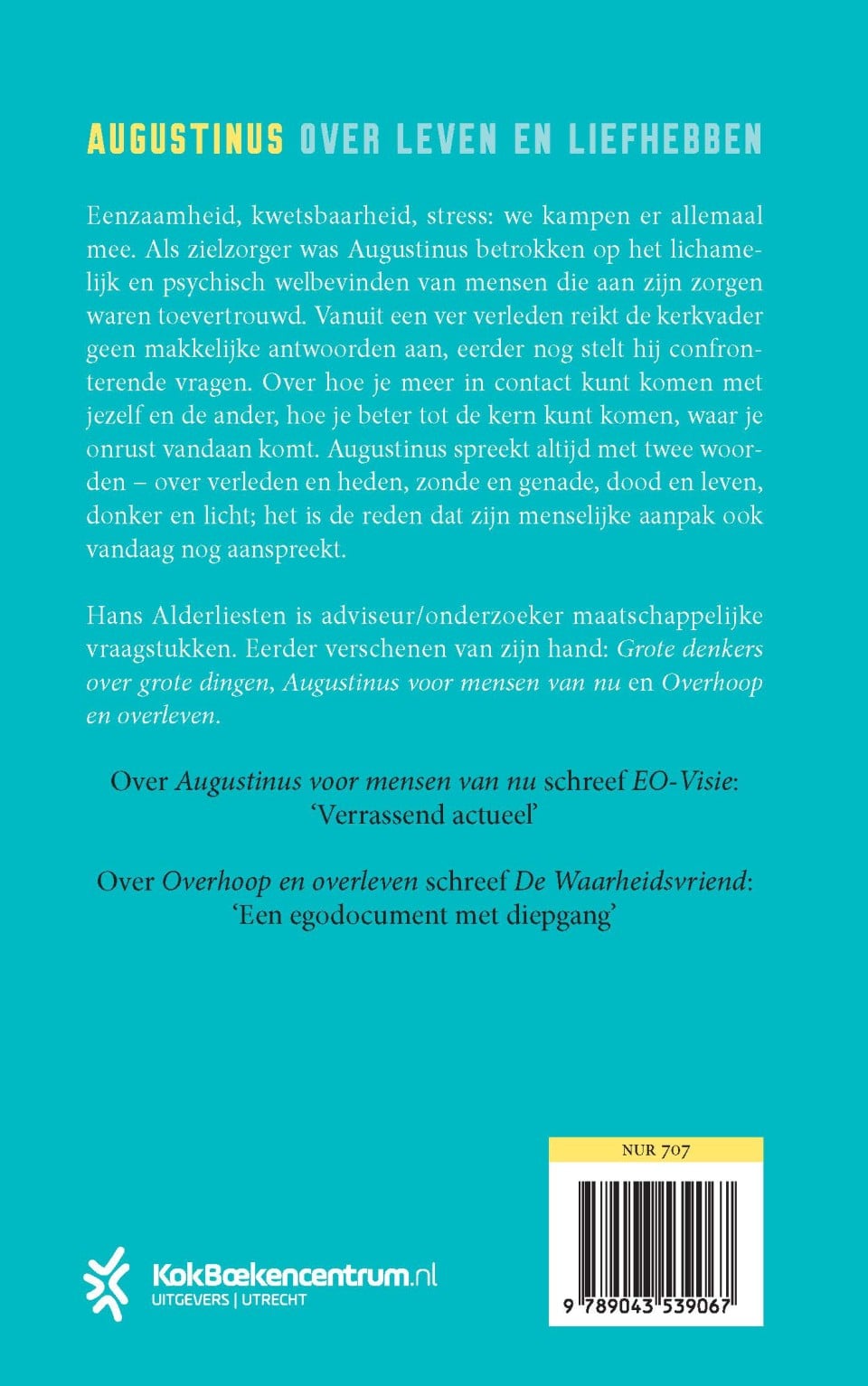 Heb lief en doe wat je wiltbackcover