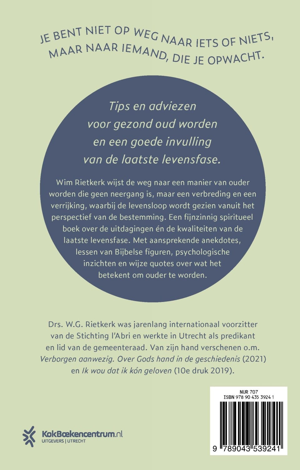 Levensbestemmingbackcover