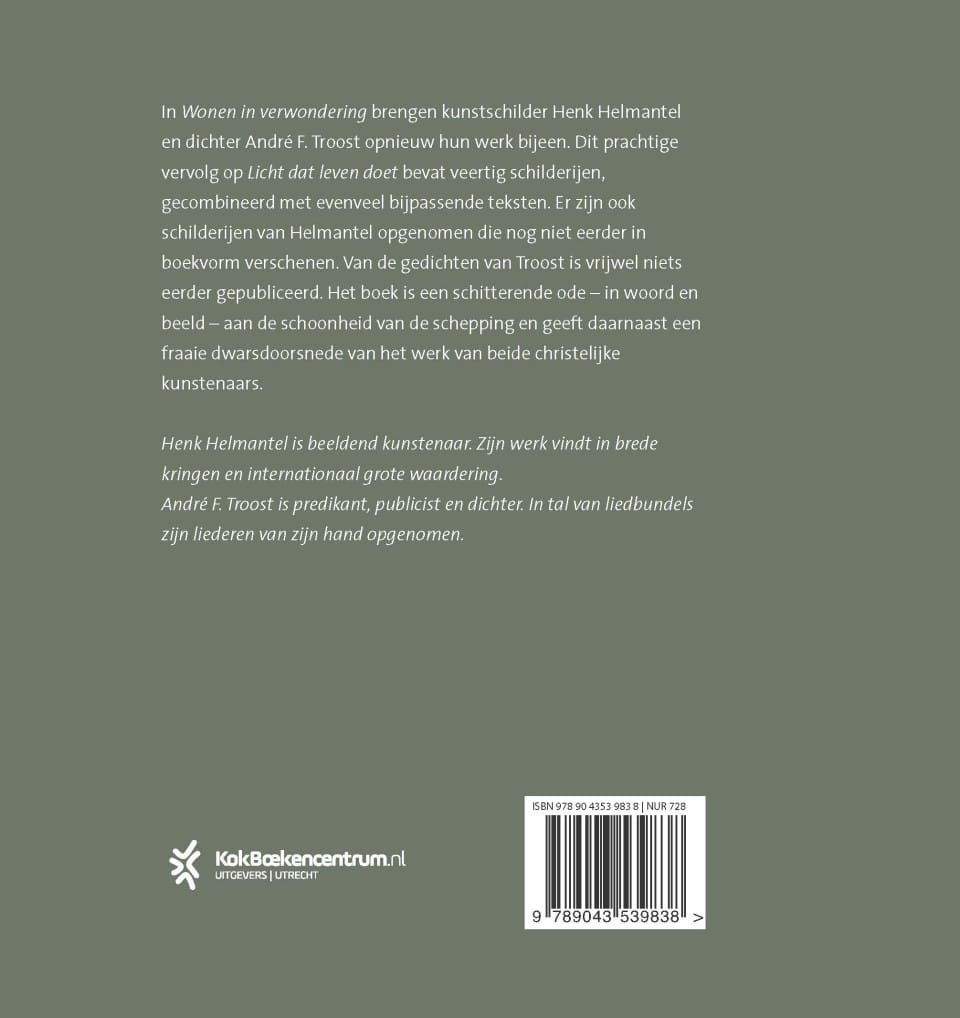 Wonen in verwonderingbackcover