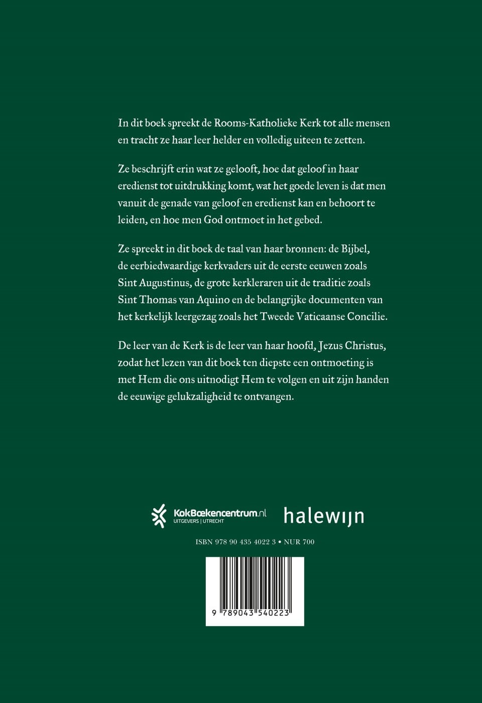 Catechismus van de Katholieke Kerkbackcover