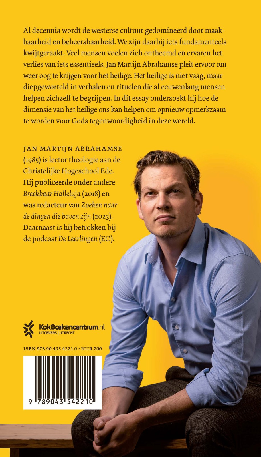 Verlangen naar het heiligebackcover