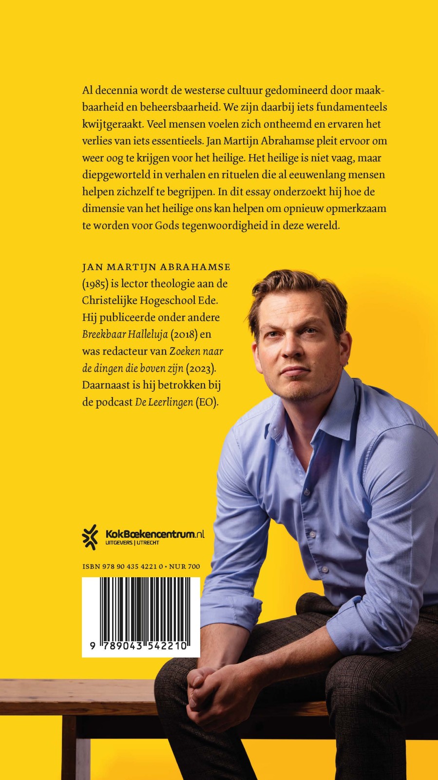 Verlangen naar het heiligebackcover