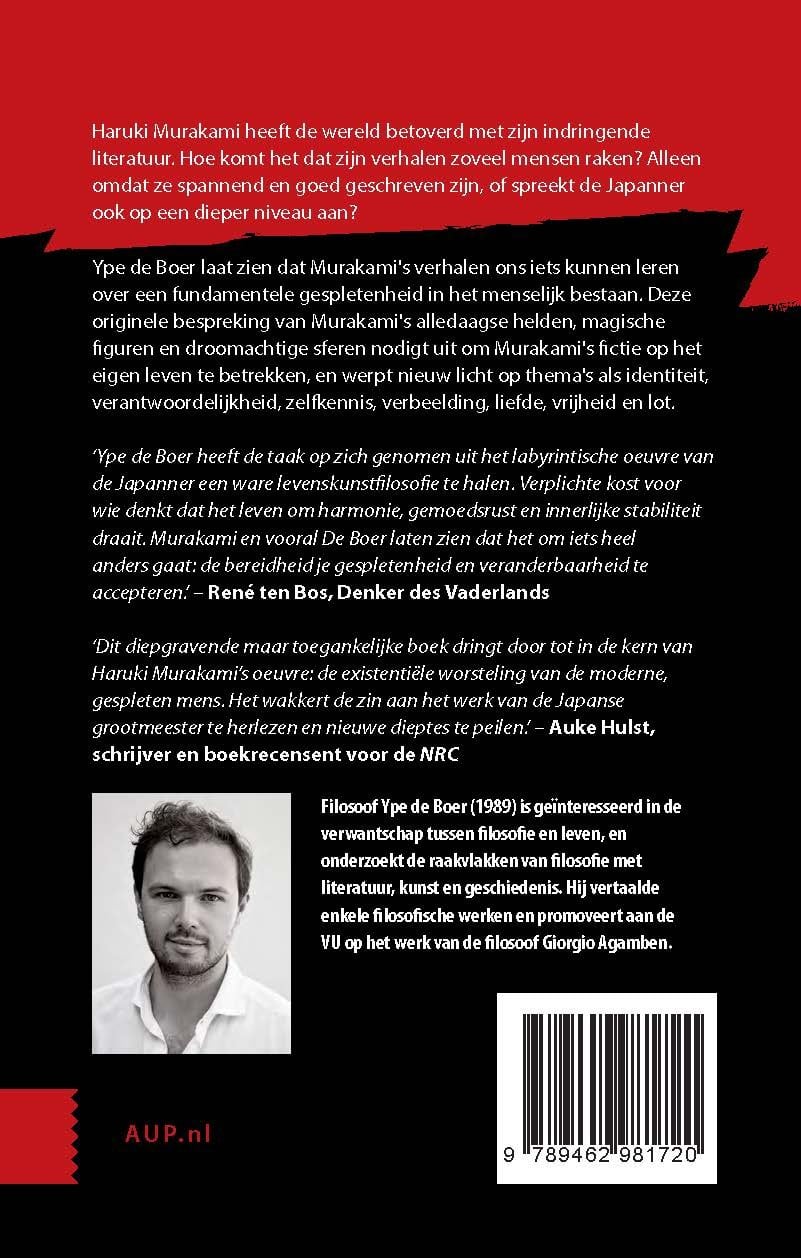 Murakami en het gespleten levenbackcover