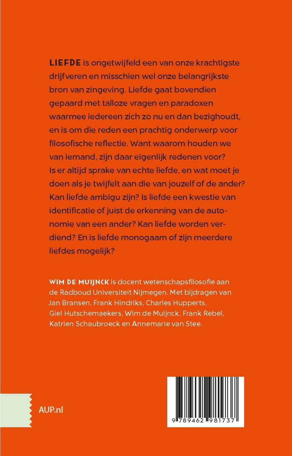 De liefdesparadoxbackcover