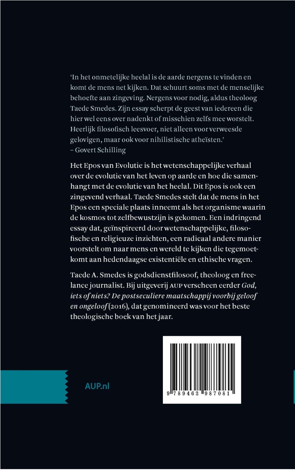 Thuis in de kosmosbackcover