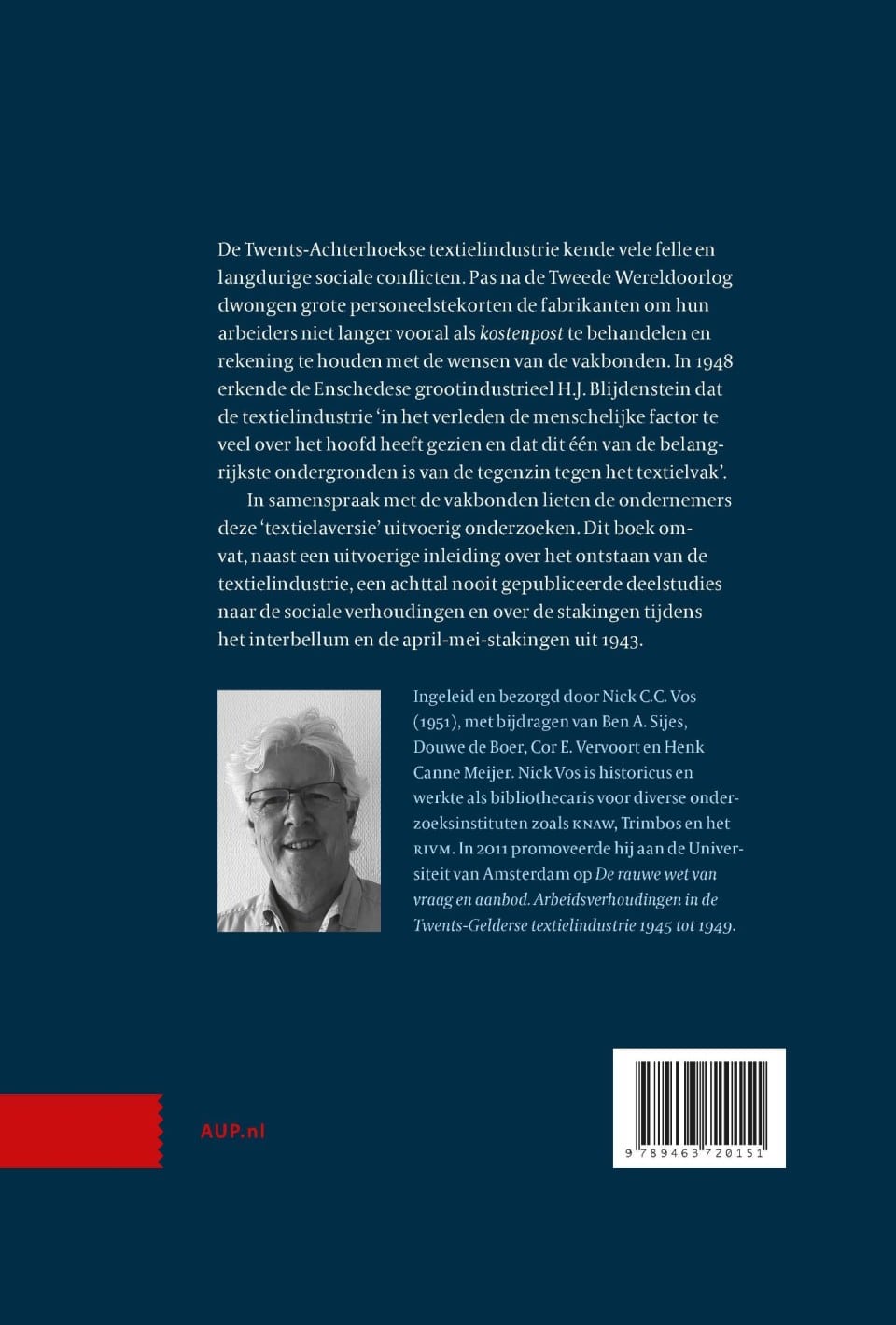 Strijd en overlegbackcover