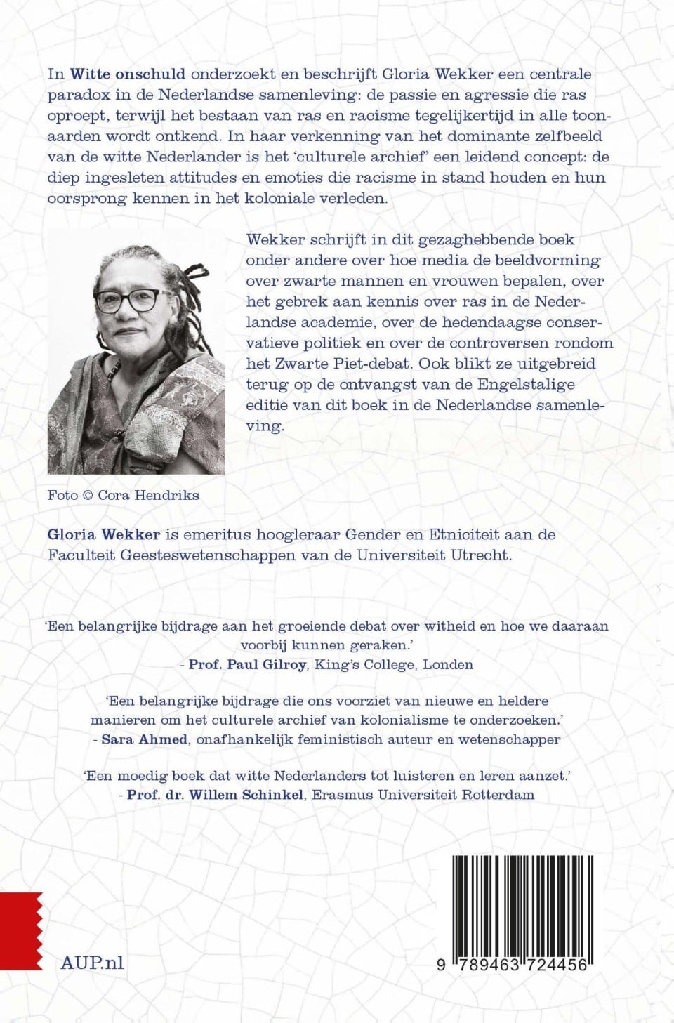 Witte onschuldbackcover