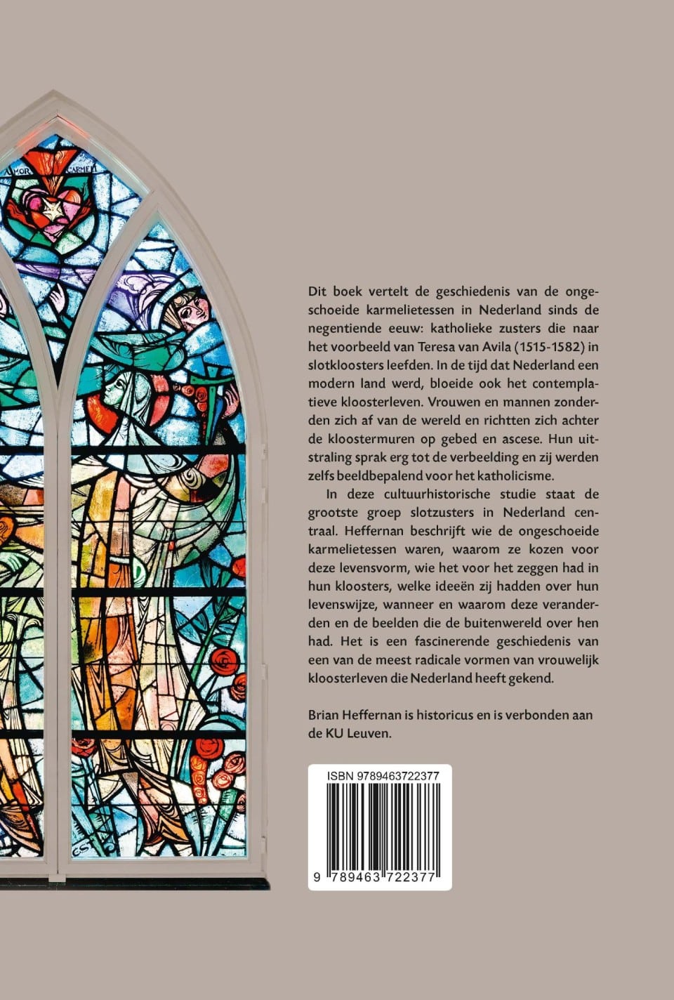 Radicaal kloosterlevenbackcover