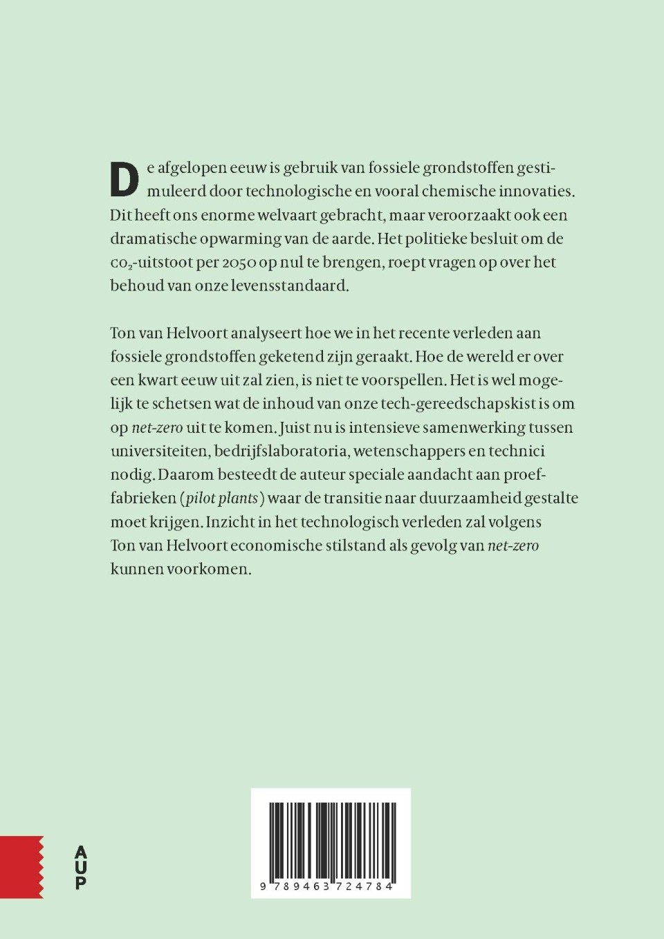 Ketens van fossiele grondstoffenbackcover