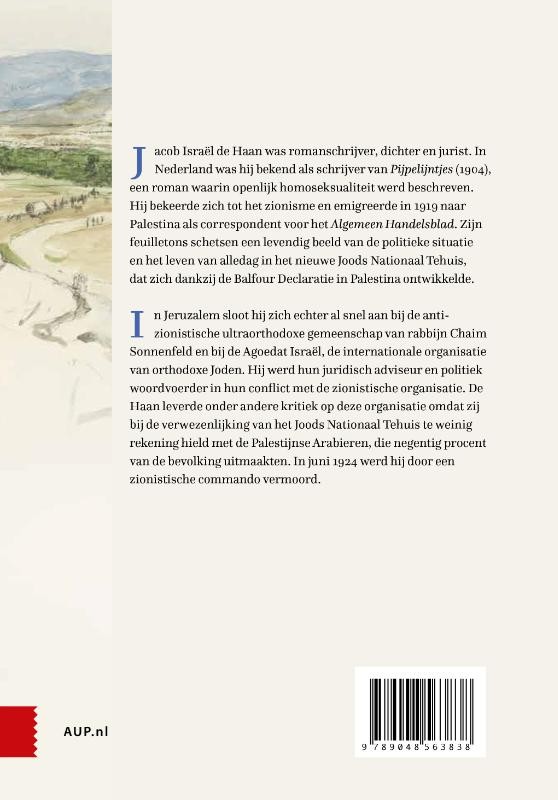 Jacob Israël de Haan in het Palestijnse labyrint, 1919-1924backcover