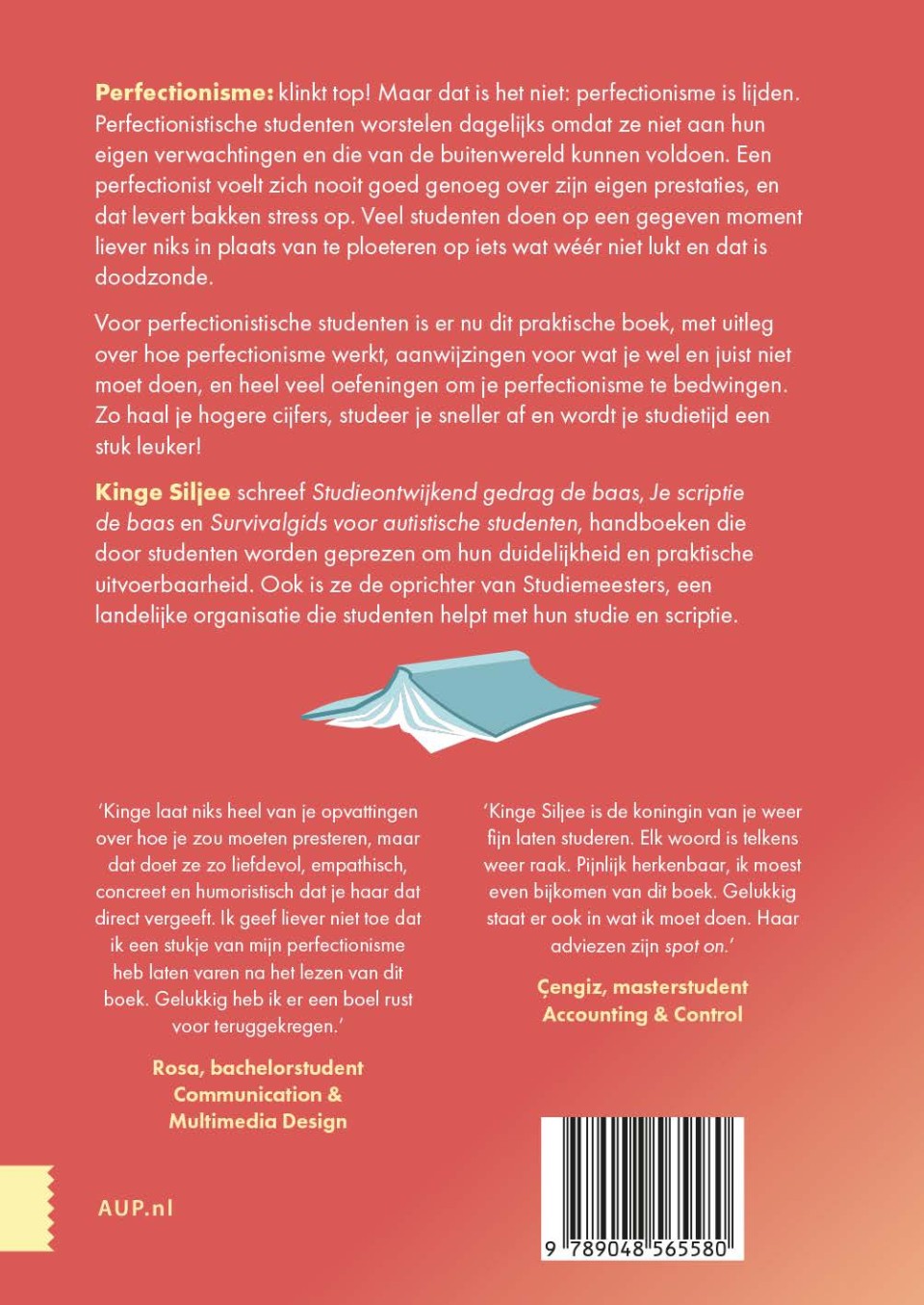 Je perfectionisme de baasbackcover