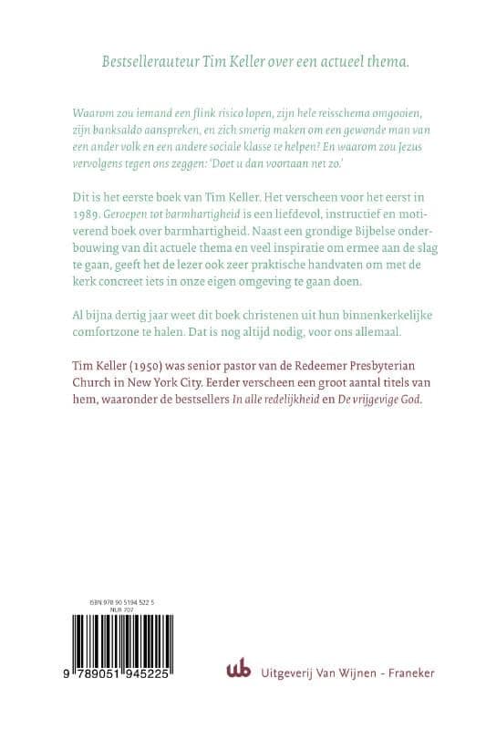 Geroepen tot barmhartigheidbackcover