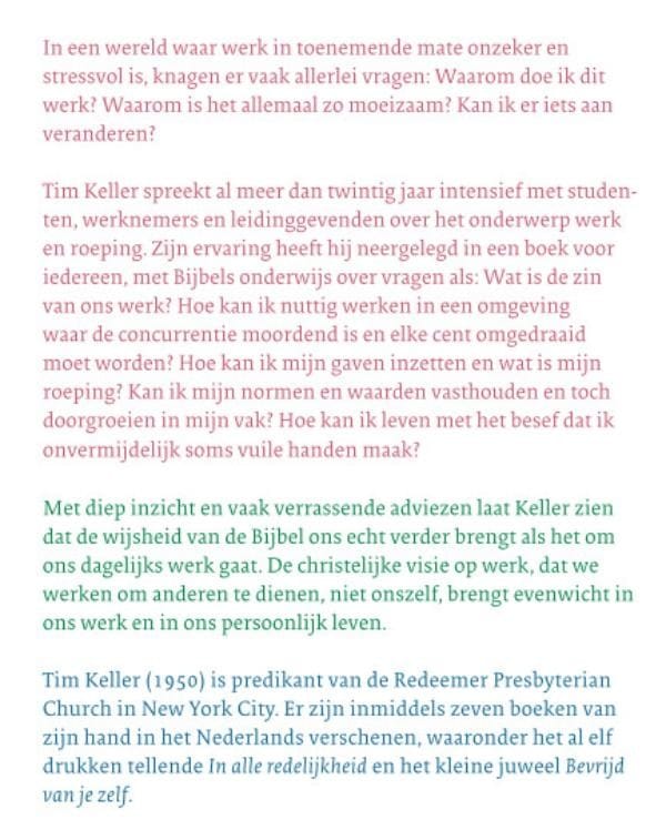 Goed werkbackcover