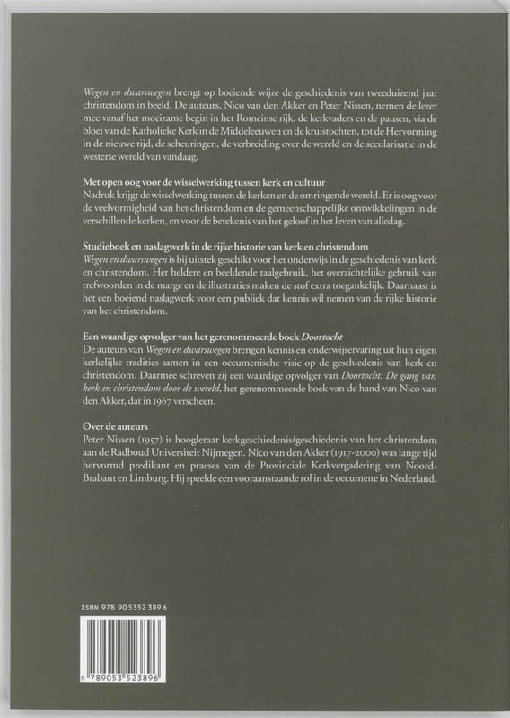 Wegen en dwarswegenbackcover