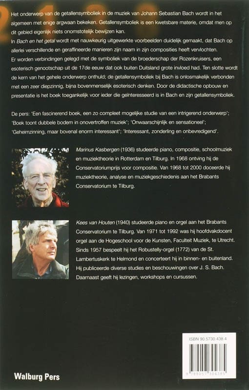 Bach en het getalbackcover