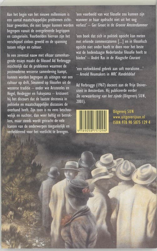 Tijd van onbehagenbackcover