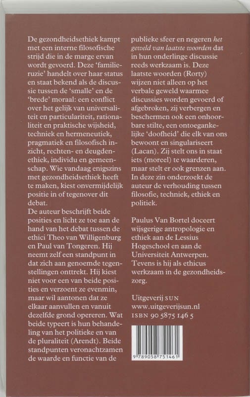 Het geweld van laatste woordenbackcover