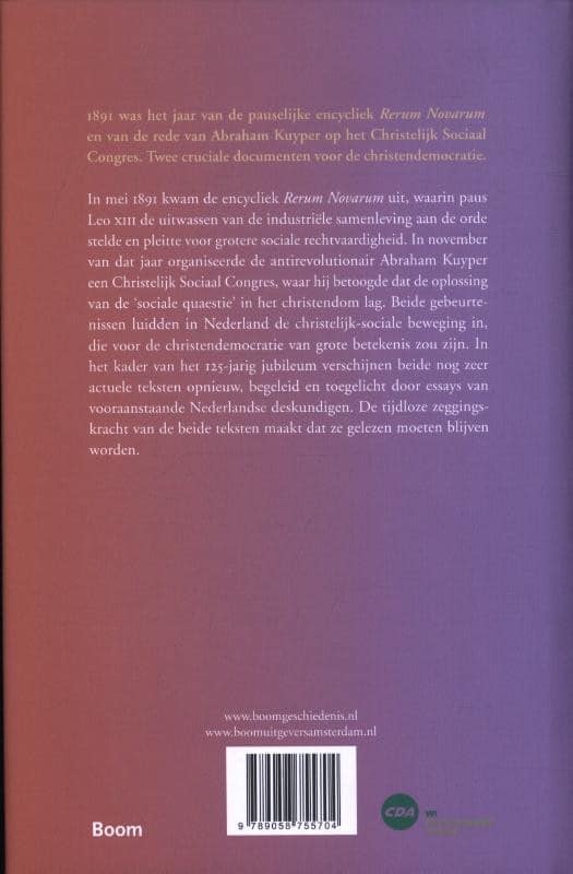 Paus Leo XIII en Abraham Kuyperbackcover
